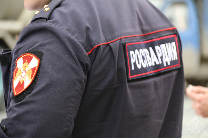 Сотрудники Росгвардии задержали мужчину, подозреваемого в совершении кражи металлических изделий 