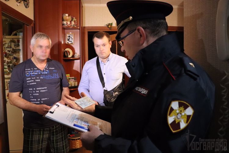 В новогодние праздники сотрудники Пензенской Росгвардии проверят сохранность гражданского оружия