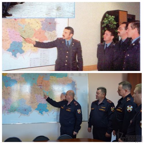 В управлении вневедомственной охраны продолжается фото-челлендж "Связь поколений"