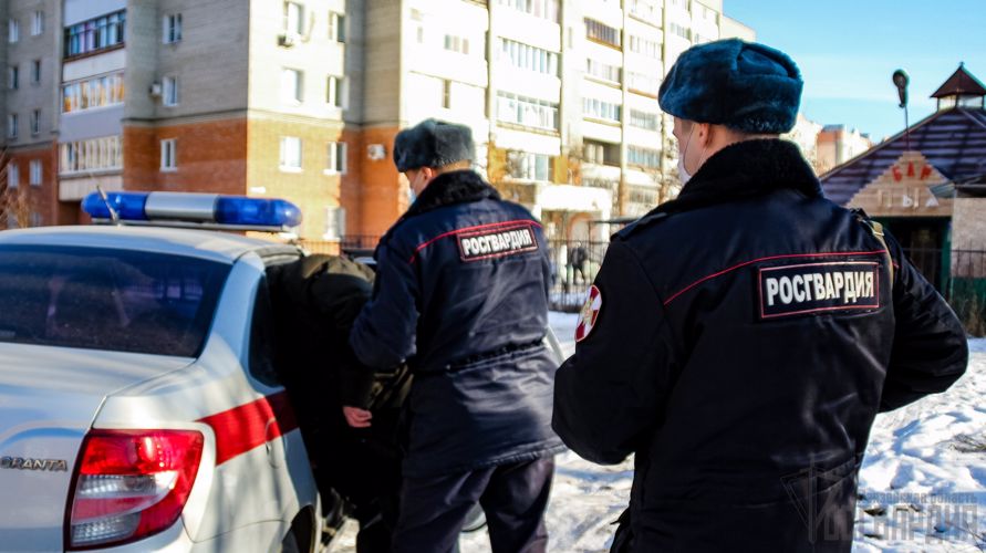 Мужчина, незаконно проникший в частное домовладение, был задержан сотрудниками пензенской Росгвардии