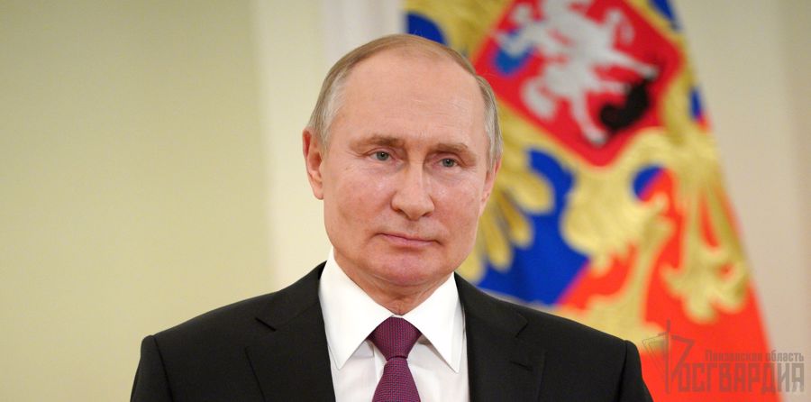 ПОЗДРАВЛЕНИЕ ПРЕЗИДЕНТА РОССИИ ВЛАДИМИРА ПУТИНА С ДНЁМ ВОЙСК НАЦИОНАЛЬНОЙ ГВАРДИИ РОССИЙСКОЙ ФЕДЕРАЦИИ