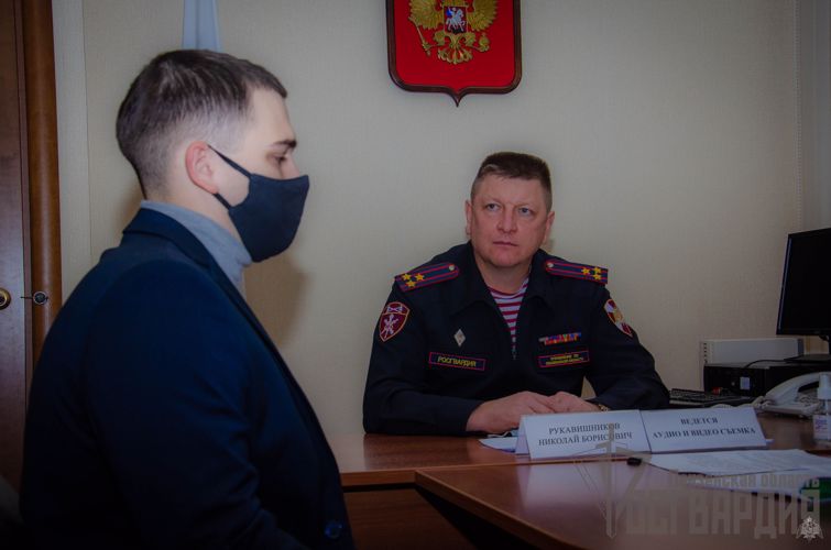 В Пензе представители Росгвардии провели личный прием граждан