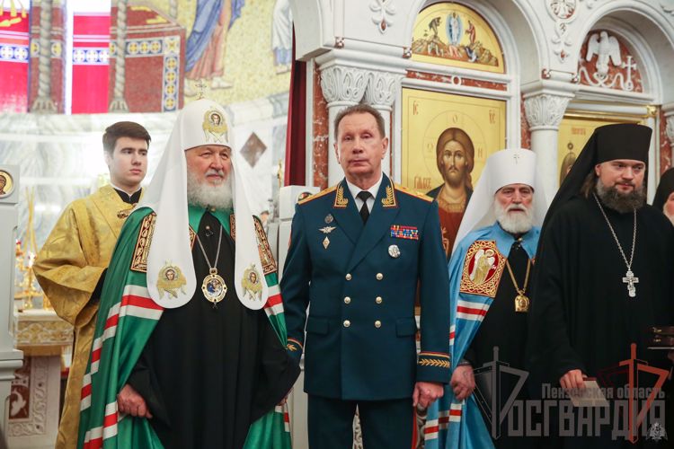 В ГЛАВНОМ ХРАМЕ РОСГВАРДИИ СОСТОЯЛИСЬ ТОРЖЕСТВЕННЫЕ МЕРОПРИЯТИЯ
