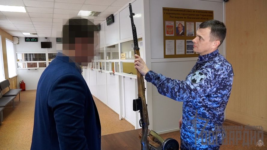 ТЕЛЕСЮЖЕТ ГТРК "ПЕНЗА": Пензенцам напомнили, что хранить списанное оружие без постановки на учет сегодня запрещено (Видео)