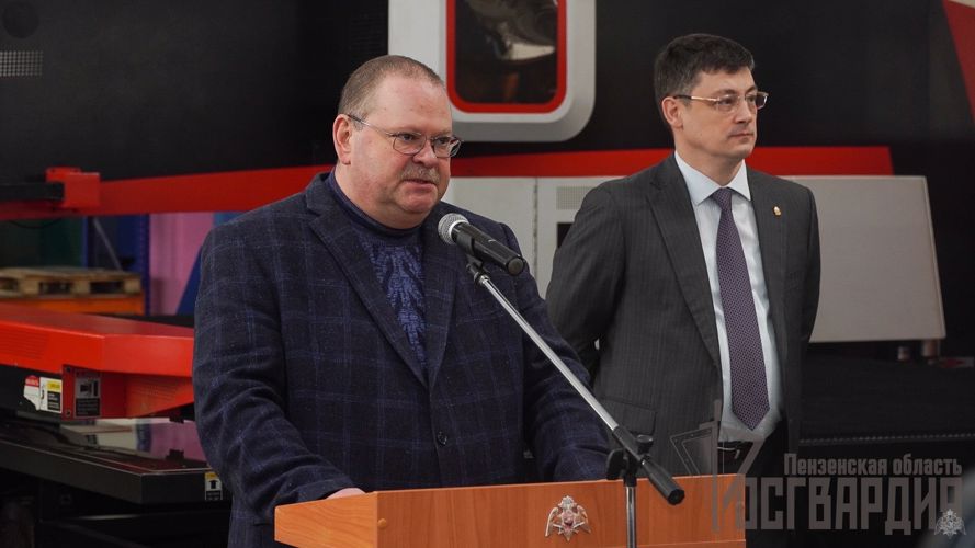 В Пензе работники машиностроения получили благодарности от представителей Росгвардии