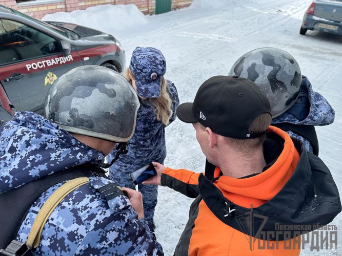 В Пензенской области продолжается ведомственная телерубрика «В гостях у Росгвардии»