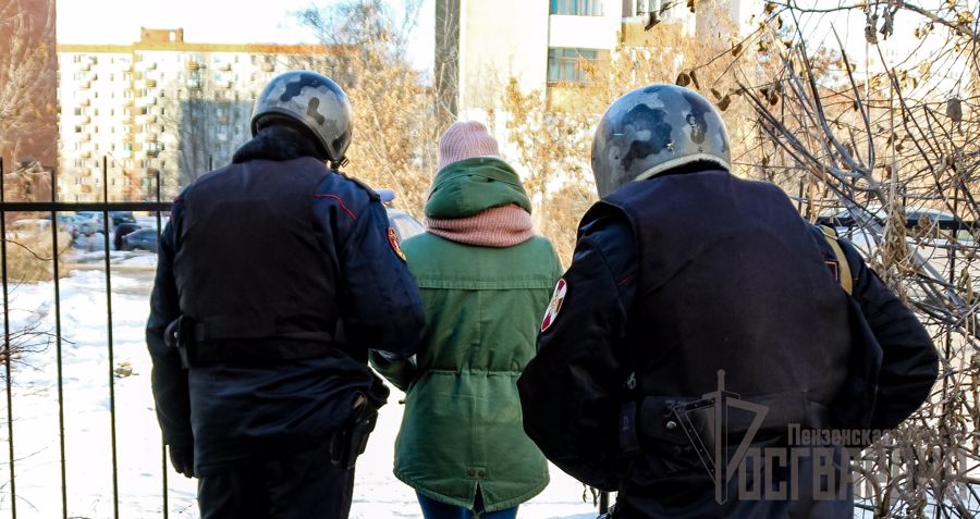 В Пензе бойцы Росгврадии пресекли бытовой конфликт