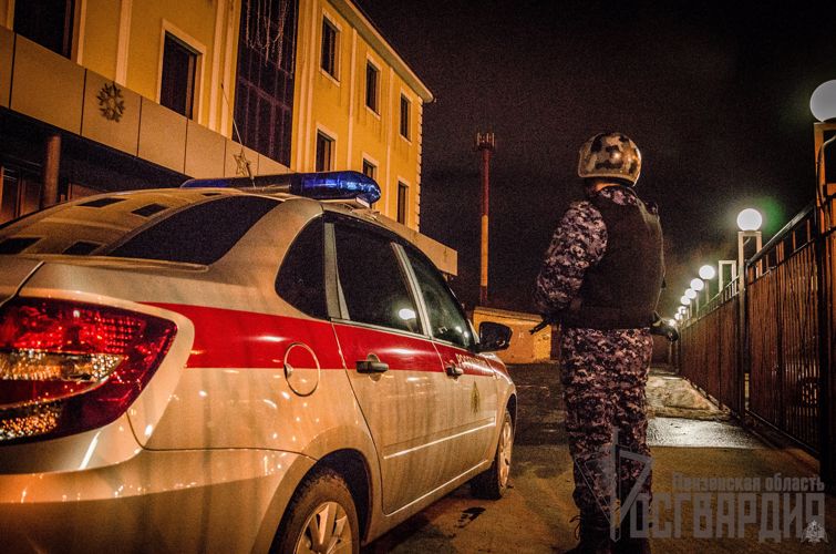 В Пензе сотрудники Росгвардии пресекли повреждение имущества в подъезде многоэтажного дома