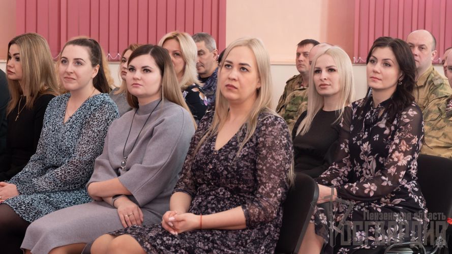 В Управлении Росгвардии по Пензенской области состоялось торжественное мероприятие, посвященное празднику Весны