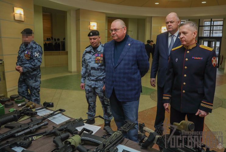 Сотрудники Пензенского ОМОН Росгвардии отмечают 30 лет со дня образования подразделения