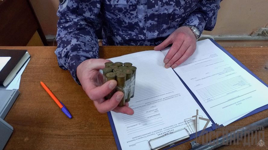 В Пензенской области мужчина добровольно сдал сотрудникам Росгвардии найденное ружье