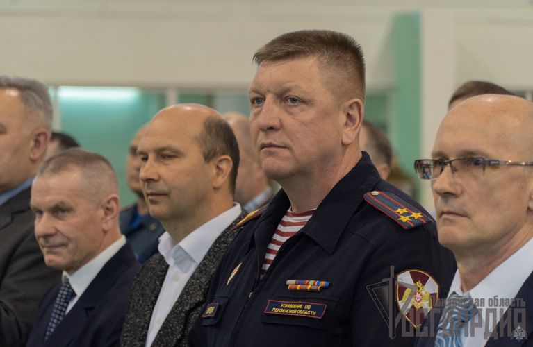 В честь 100-летия общества «Динамо» представителям Управления Росгвардии по Пензенской области вручили почетные награды
