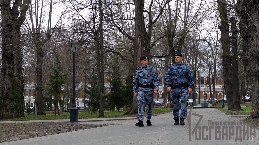 В Пензенской области сотрудники Росгвардии примут участие в обеспечении безопасности в период празднования Пасхи