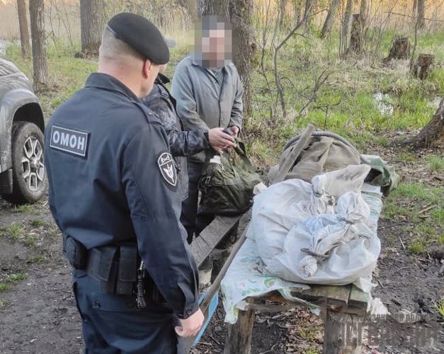 В Пензенской области сотрудники ОМОН Росгвардии провели рейд в зоне рыболовства