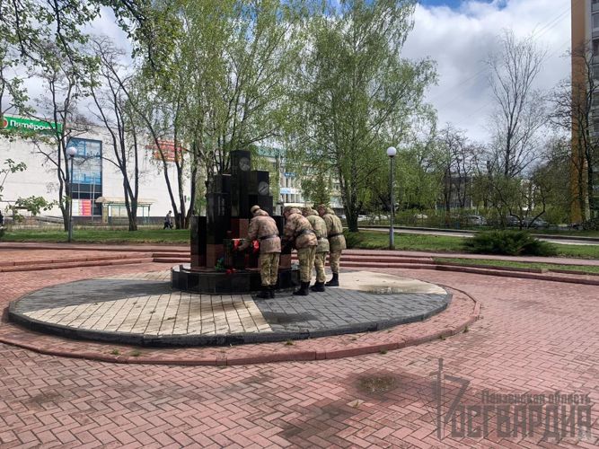 В Заречном военнослужащие Росгвардии приняли участие в памятном митинге, посвященном годовщине Чернобыльской Аварии
