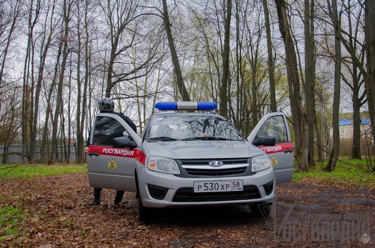 В Пензе росгвардейцы задержали пьяного мужчину, который приставал к прохожим