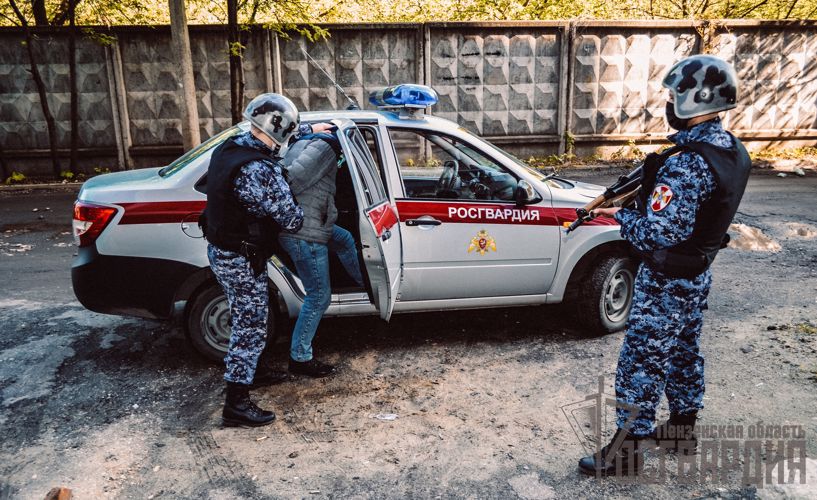 В Пензе сотрудники Росгвардии не дали местному жителю украсть металл