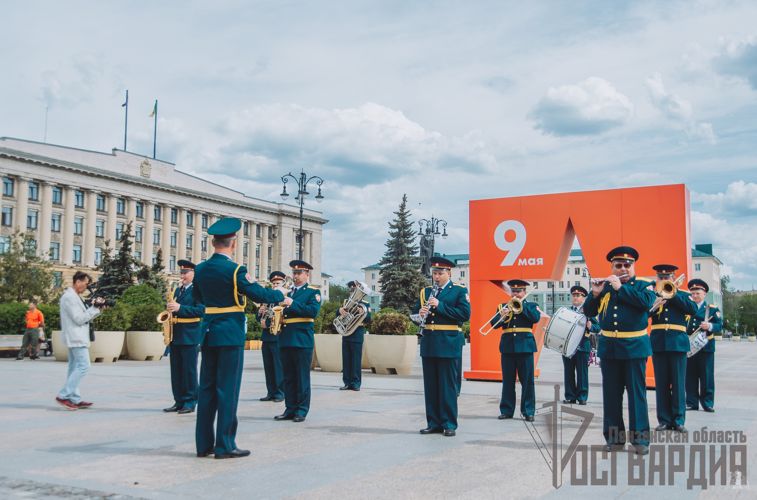 ТЕЛЕСЮЖЕТ ГТРК "ПЕНЗА": Военнослужащие Росгвардии и управления Следственного комитета по Пензенской области присоединились к всероссийской акции «Георгиевская ленточка»(Видео)