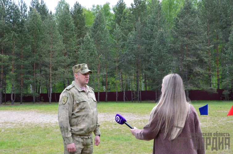 В Пензенской области представители Росгвардии приняли участие в открытии учебно-тренировочных сборов для бойцов отряда «Тигр»