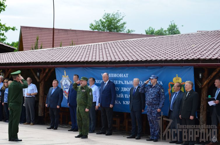 В Пензенской области представители Росгвардии приняли участие в служебном двоеборье среди федеральных органов исполнительной власти