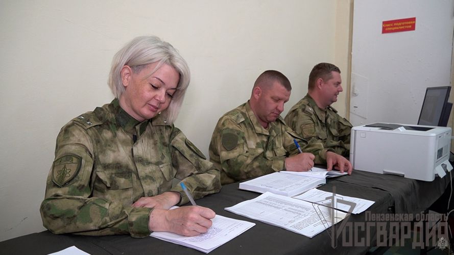В Пензенской области Росгвардия проводит уничтожение изъятого оружия
