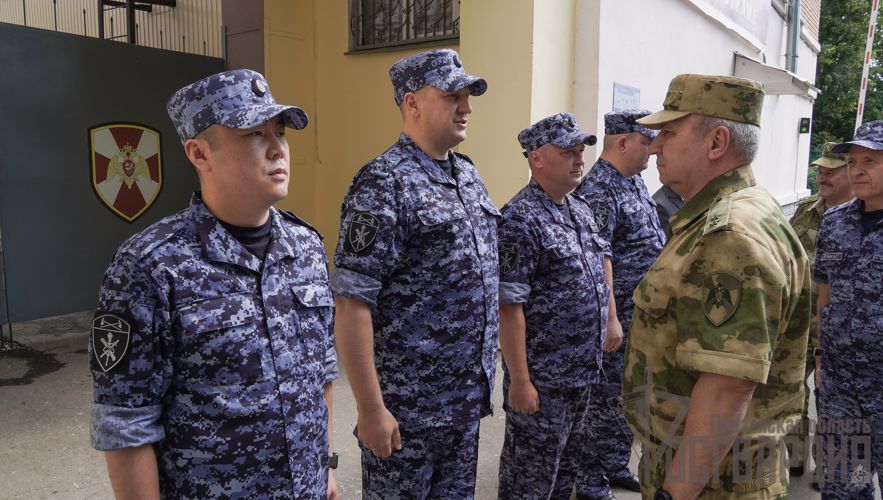 Командующий Приволжским округом Росгвардии генерал-лейтенант Сергей Просяник совершил рабочую поездку в Пензенскую область