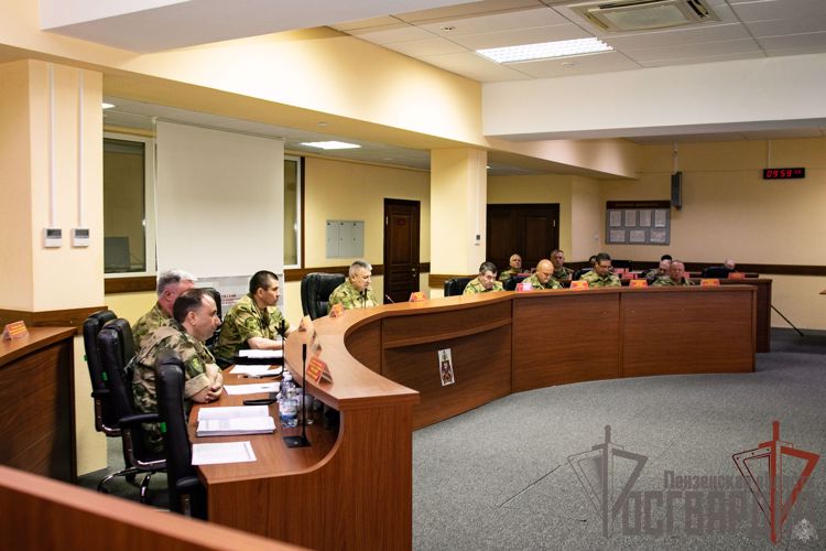 РАСШИРЕННОЕ ЗАСЕДАНИЕ ВОЕННОГО СОВЕТА ПРИВОЛЖСКОГО ОКРУГА РОСГВАРДИИ СОСТОЯЛОСЬ В НИЖНЕМ НОВГОРОДЕ