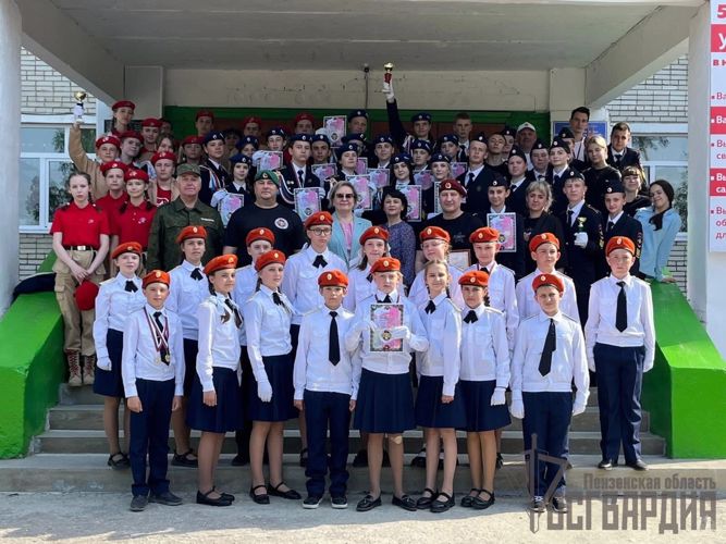 В Пензенской области при участии ветеранов Росгвардии прошли соревнования для кадетских классов