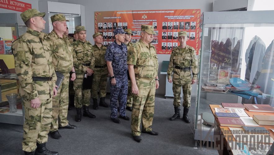 Командующий Приволжским округом Росгвардии генерал-лейтенант Сергей Просяник совершил рабочую поездку в Пензенскую область