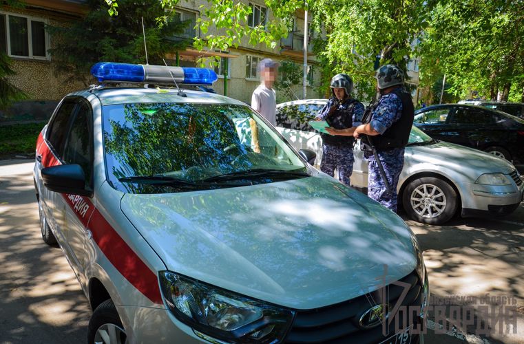 В Пензе сотрудники Росгвардии пресекли нарушение общественного порядка