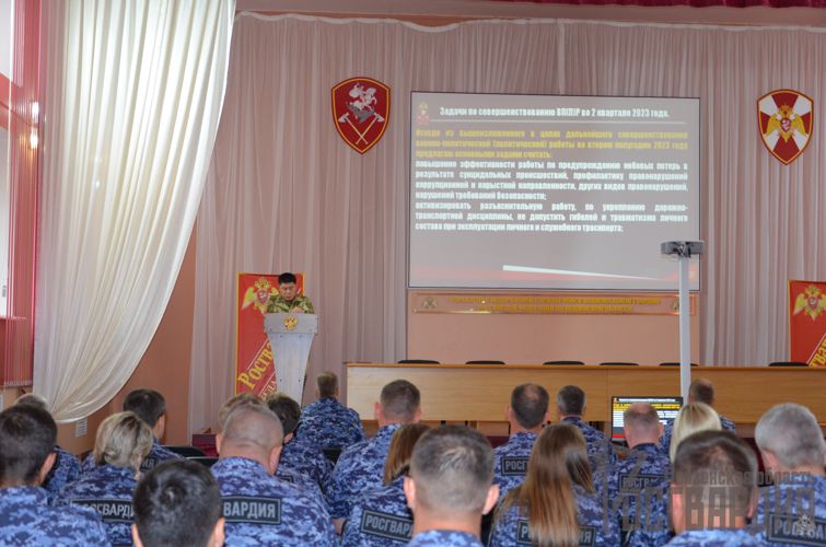 В Пензе  Росгвардейцы приступили к летнему периоду обучения  