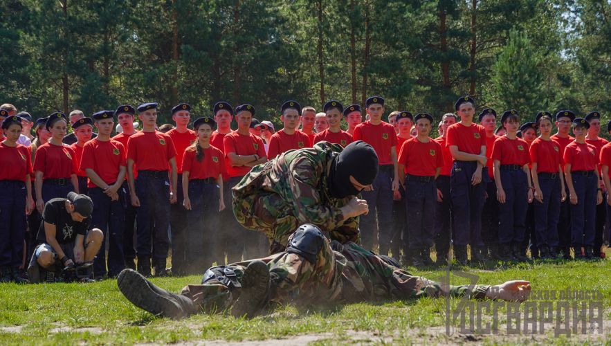 В Пензе представители Росгврадии приняли участие в открытии учебно-тренировочных сборов для бойцов отряда «Тигр»