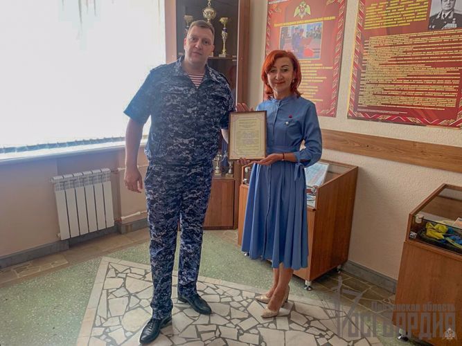 Пензенским росгвардейцам выразили благодарность за участие в подготовке бойцов отряда «Тигр»