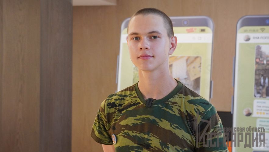 В Пензе участники сборов ПФО «Гвардеец» познакомилась со службой в Росгвардии