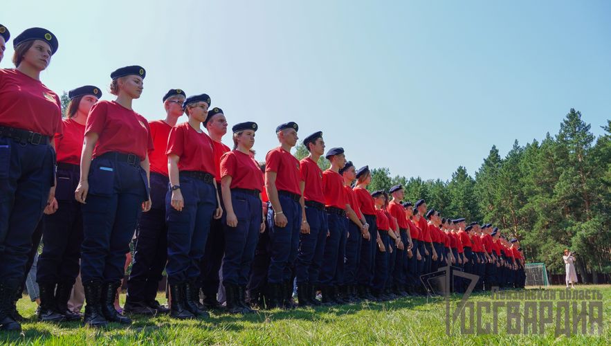 В Пензе представители Росгврадии приняли участие в открытии учебно-тренировочных сборов для бойцов отряда «Тигр»