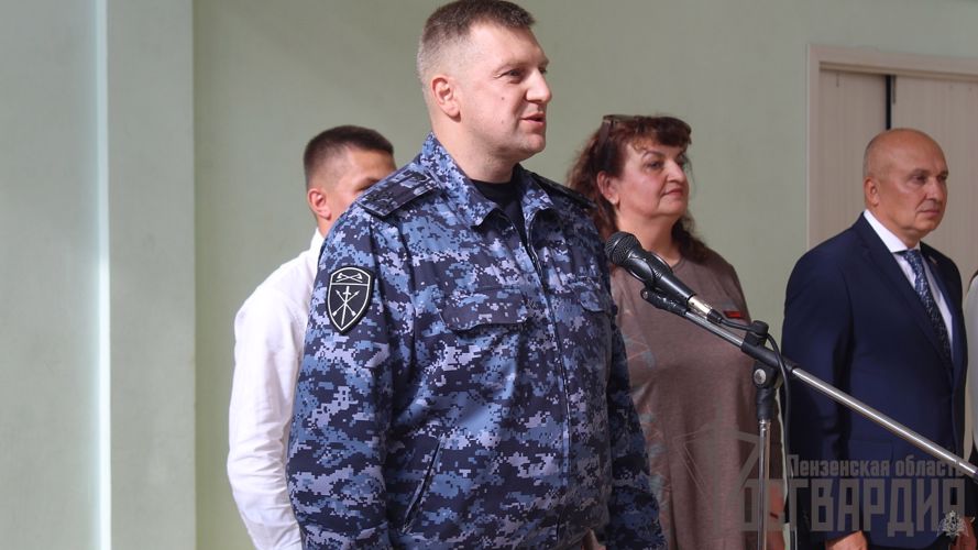 В Пензе представители Росгвардии приняли участие в открытии зала самбо в рамках всероссийского проекта «Самбо в школу»