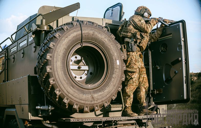 В Пензе главный редактор сетевого издания побывал на учениях спецназа Росгвардии