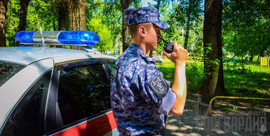 В Пензе бойцы Росгвардии задержали правонарушительницу, избившая работника охраны в кафе