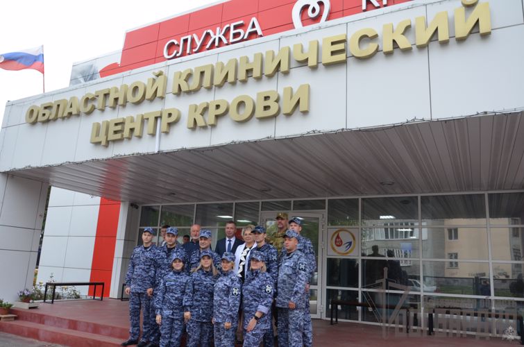 Росгвардейцы в Пензе присоединились к донорской акции «#ДавайВступай!»