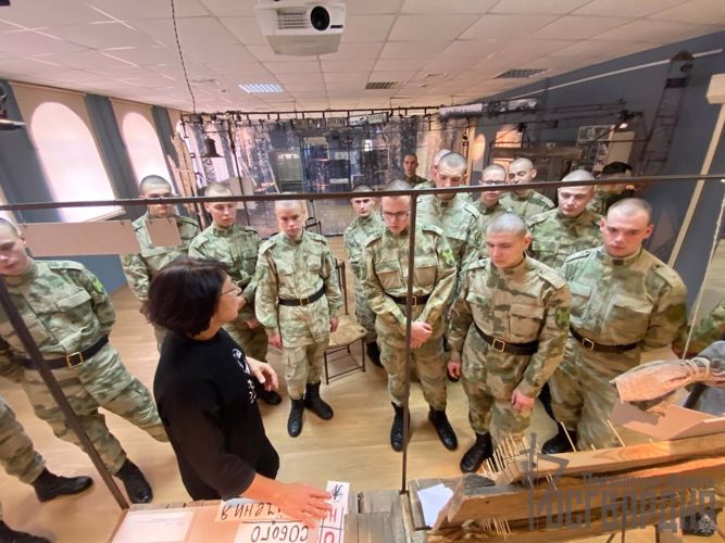 Курсанты Саратовского военного института войск национальной гвардии Российской Федерации, посетили краеведческий музей г. Заречный Пензенской области