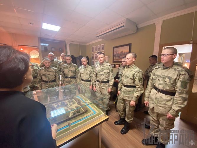 Курсанты Саратовского военного института войск национальной гвардии Российской Федерации, посетили краеведческий музей г. Заречный Пензенской области
