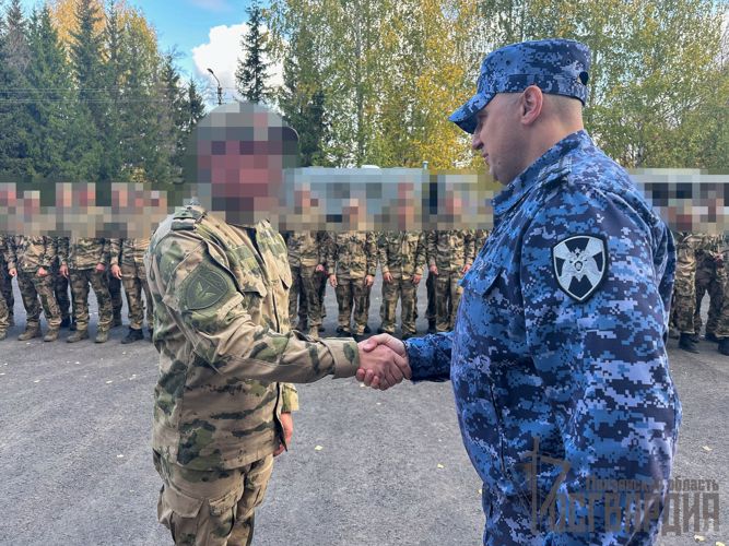 Руководство Управления Росгвардии по Пензенской области поздравило сотрудников ОМОН с профессиональным праздником