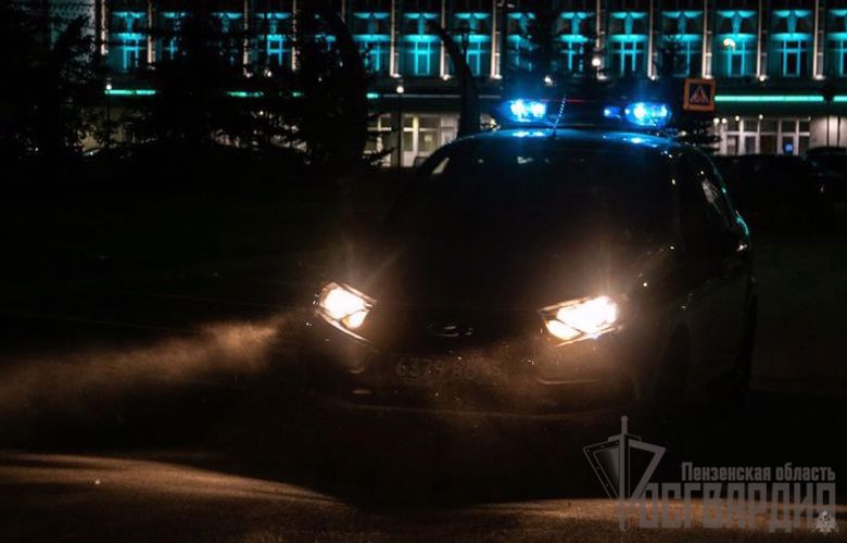 В Пензе росгвардейцы задержали гражданина, нанесшего побои бармену