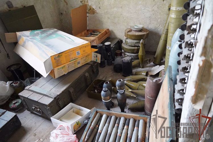 Росгвардейцы обнаружили в ДНР цех нацбатальона «Азов» по производству взрывных устройств (видео)
