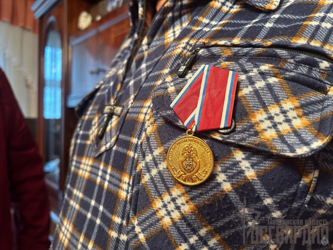 В Пензе руководство вневедомственной охраны Росгвардии поздравило ветерана службы с юбилеем
