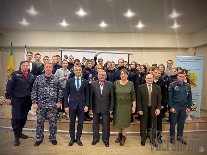 В Пензенской области представители Росгвардии приняли участие в присяге новых бойцов отряда содействия полиции «Тигр»