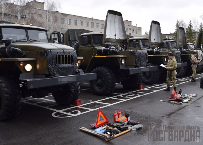 Военная и специальная техника Росгвардии по Пензенской области подготовлены к зимнему периоду эксплуатации