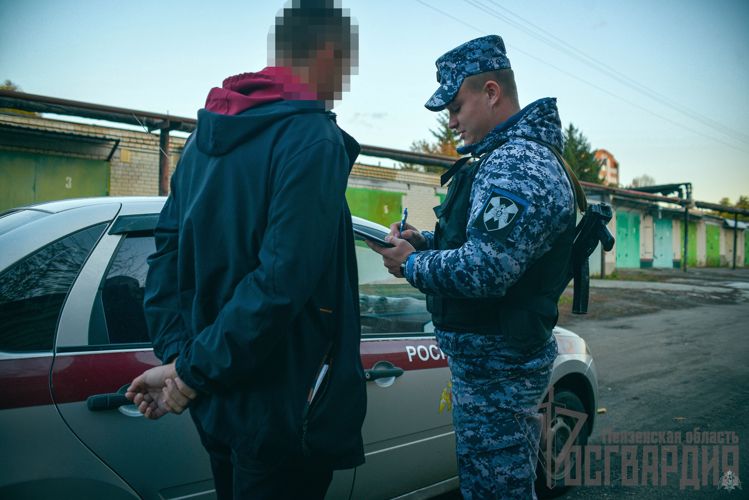 За минувшую неделю пензенские росгвардейцы 193 раза эффективно отреагировали на тревожный вызов
