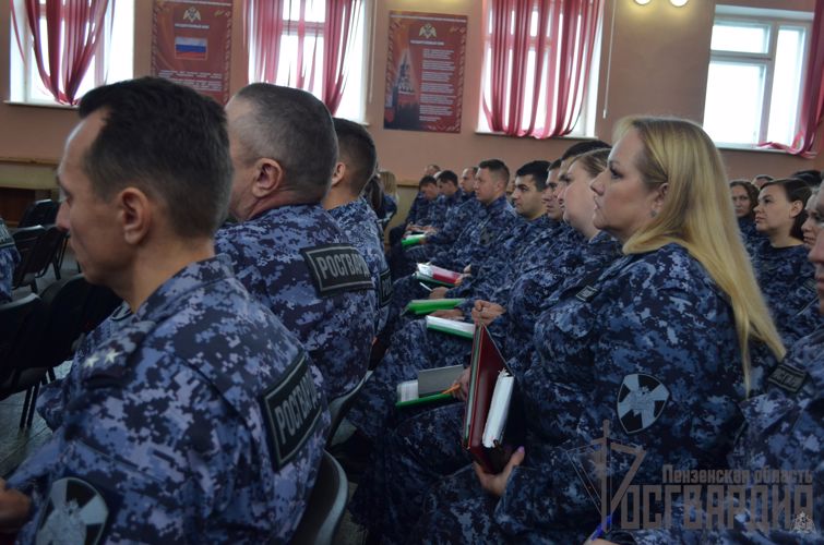 В Пензе сотрудники и военнослужащие Росгвардии сдали итоговую проверку за 2023 год