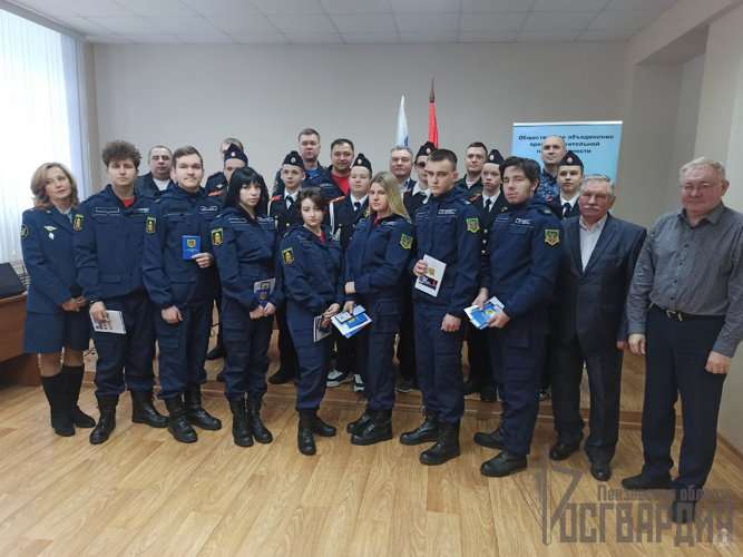 В Пензенской области представители Росгвардии приняли участие в присяге новых бойцов отряда содействия полиции «Тигр»